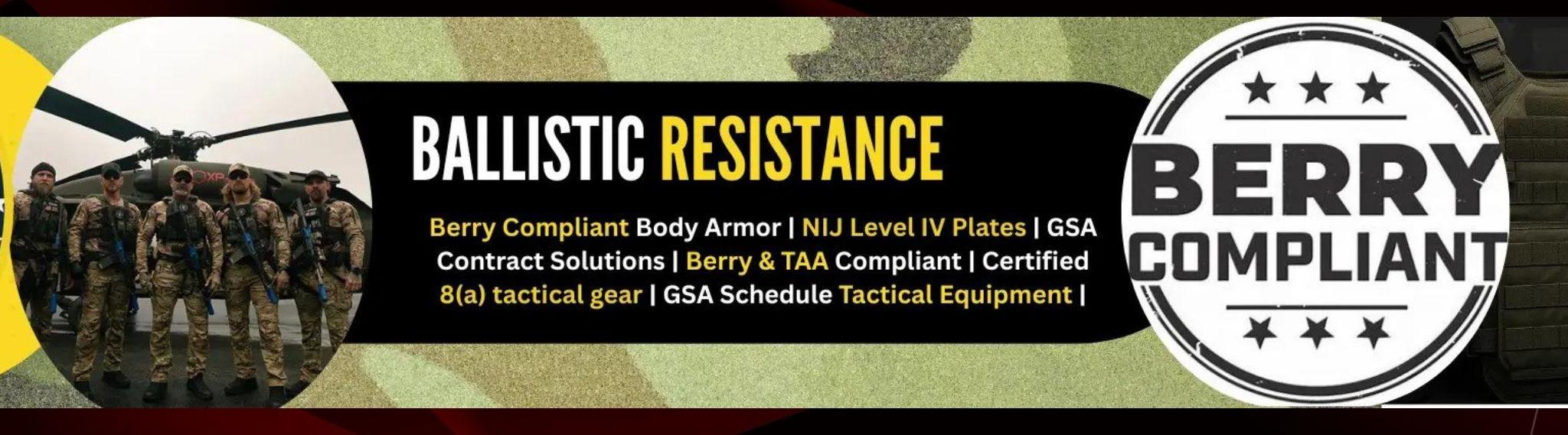 Ballistic Resistance